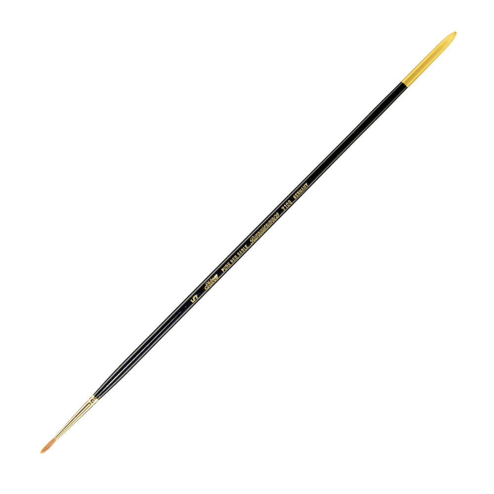 Silver Brush Renaissance Series Long-Handle Paint Brush 7100,