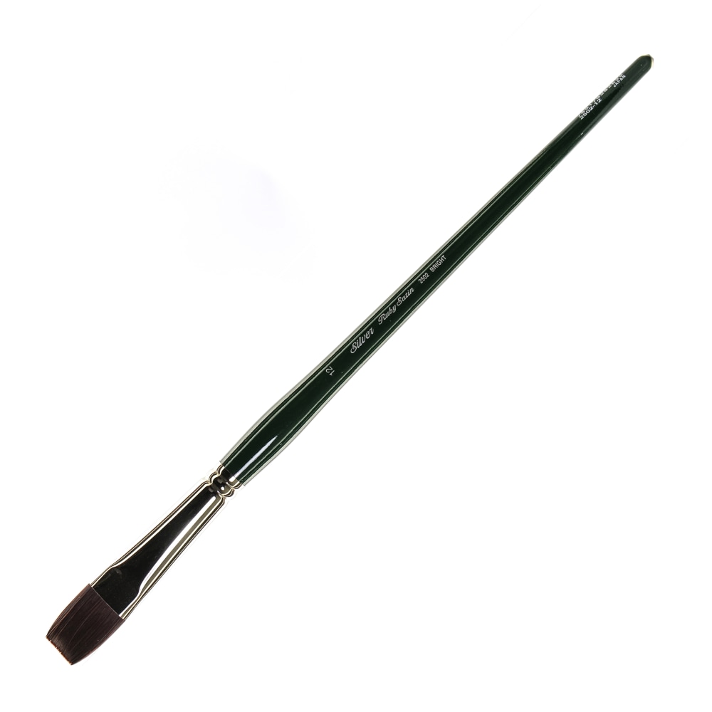 Silver Brush Ruby Satin Series Long-Handle Paint Brush