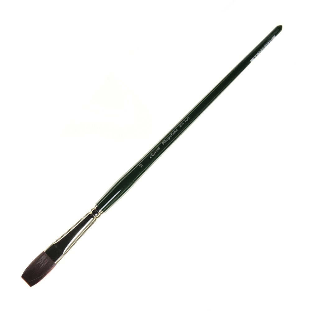 Silver Brush Ruby Satin Series Long-Handle Paint Brush