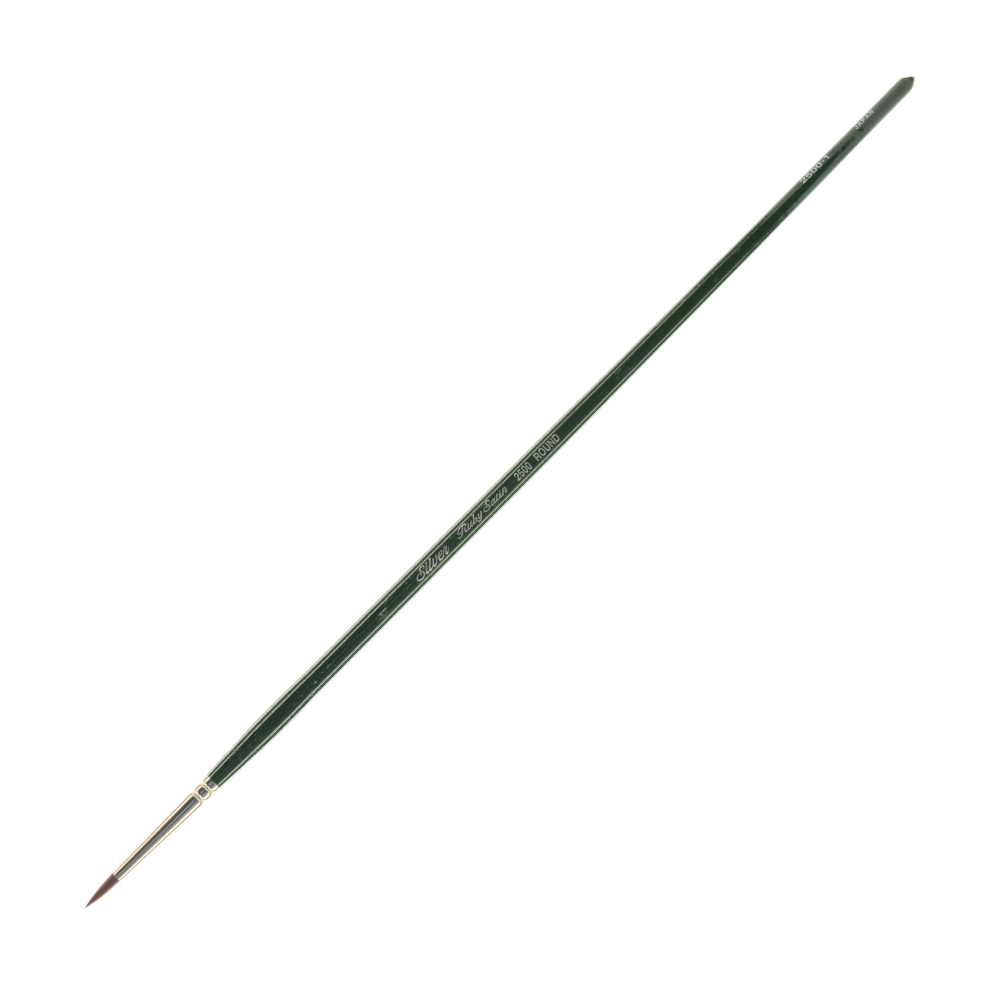 Silver Brush Ruby Satin Series Long-Handle Paint Brush