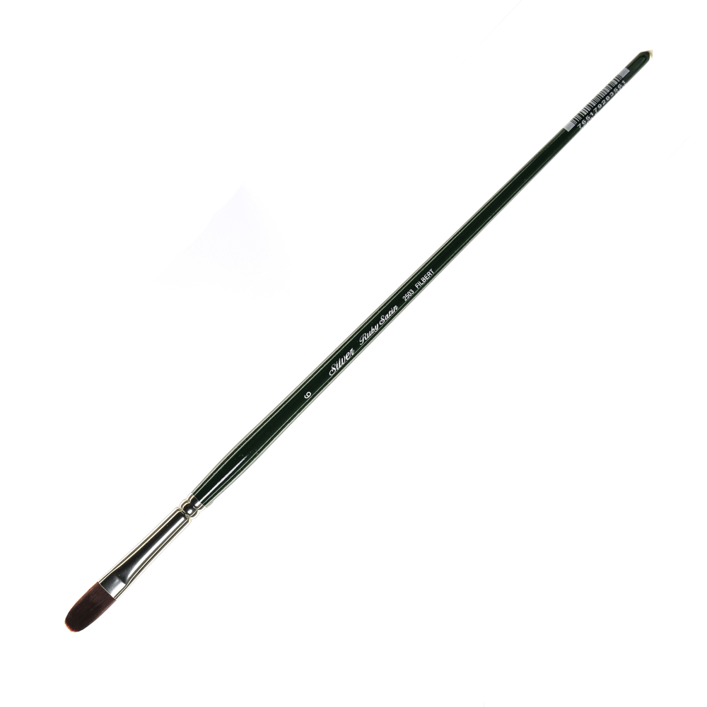 Silver Brush Ruby Satin Series Long-Handle Paint Brush
