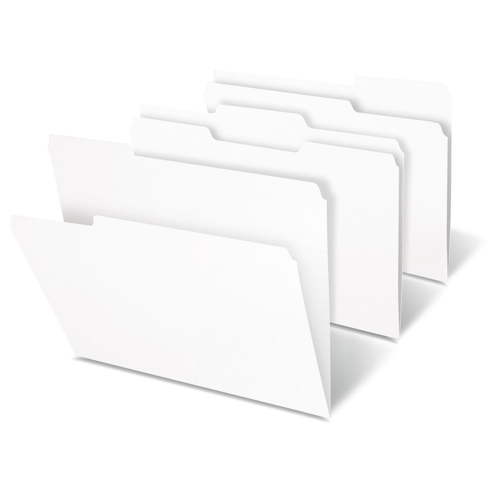 Office Depot® Brand File Folders, 1/3 Cut, Letter
