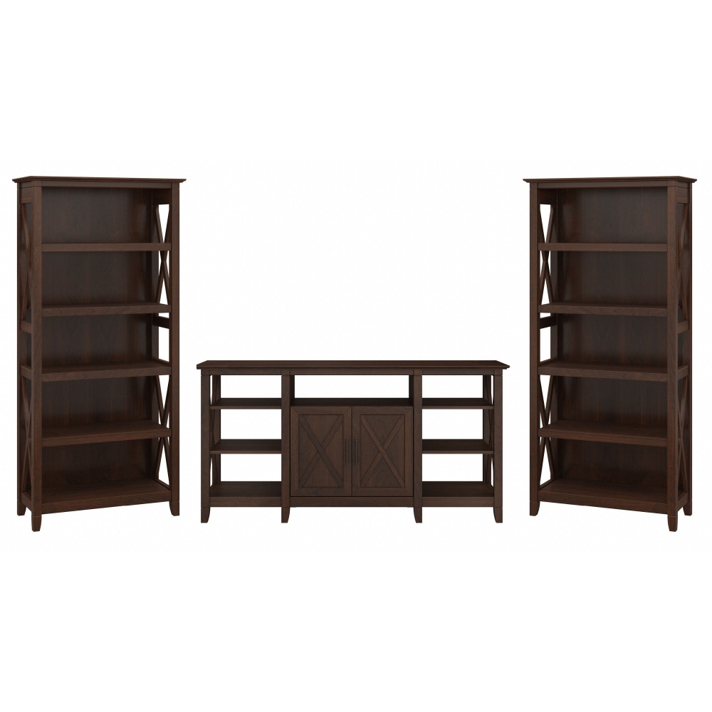 Bush® Furniture Key West Tall TV Stand With