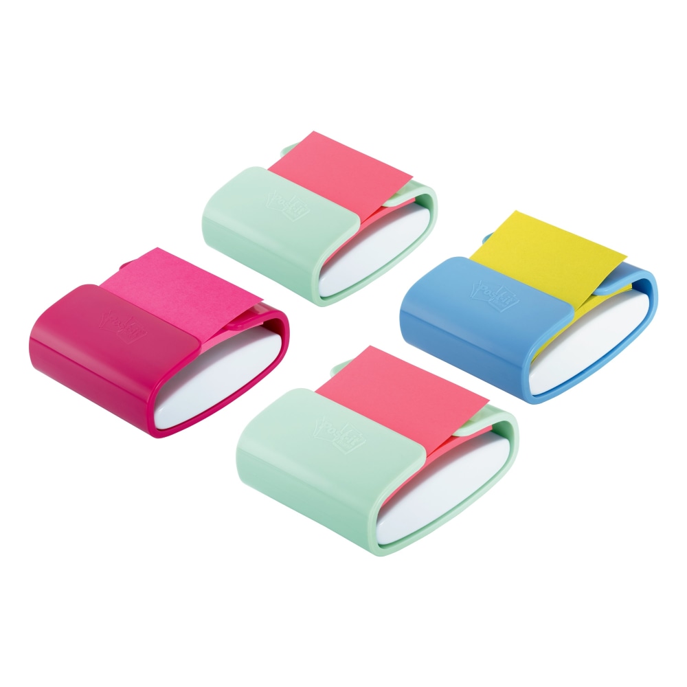 Post-it® Pop-Up Note Dispenser, 3" x 3", Assorted