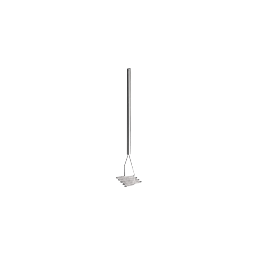 Tablecraft Stainless-Steel Potato Masher, 24", Silver