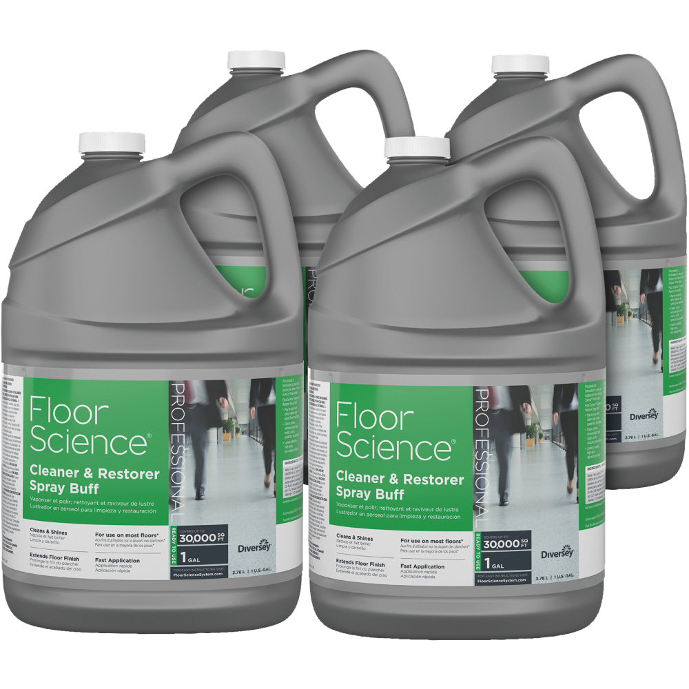 Diversey Floor Science Cleaner & Restorer Spray Buff,
