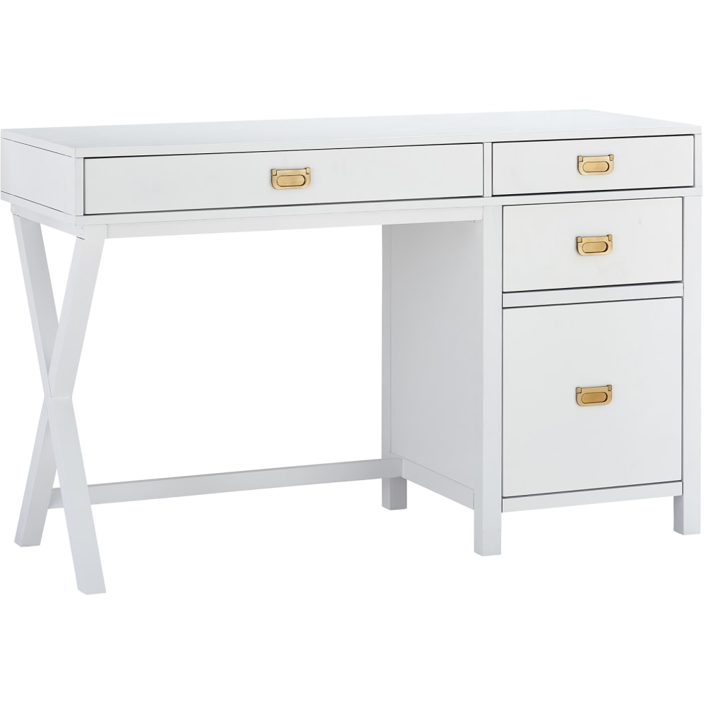 Linon Ari 48"W Home Office Writing Desk With