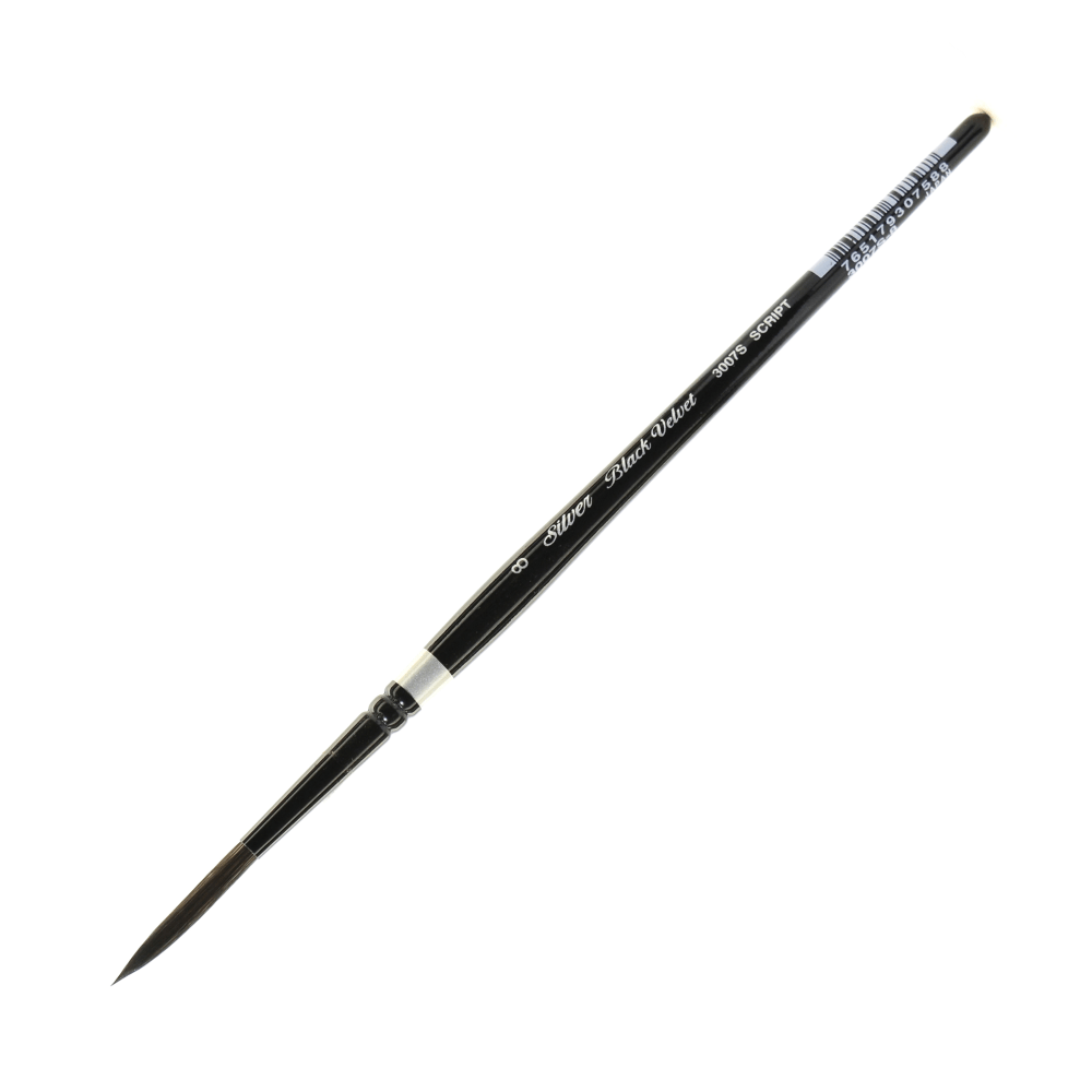 Silver Brush 3007S Black Velvet Series Paint Brush,