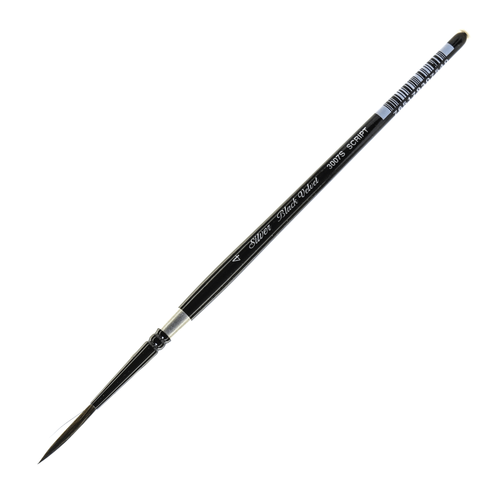 Silver Brush 3007S Black Velvet Series Paint Brush,