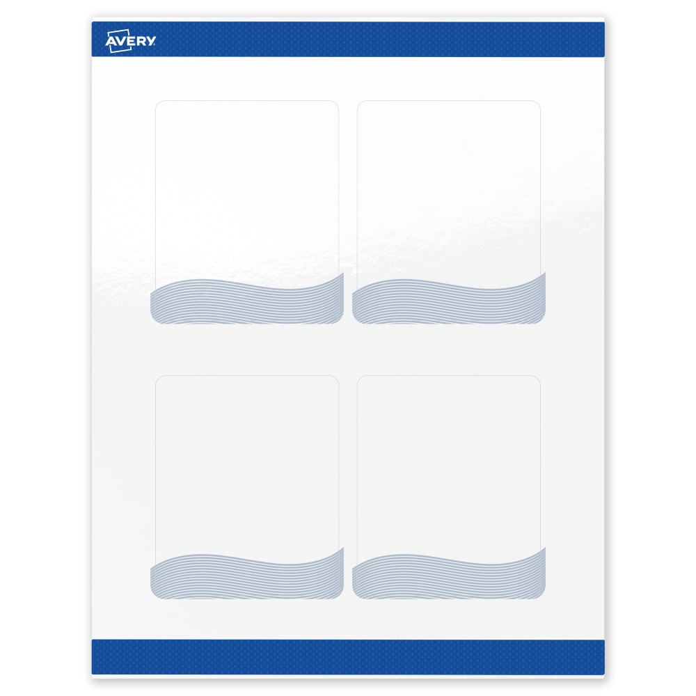 Avery® Printable Labels With Sure Feed® Technology, S00-ETY,