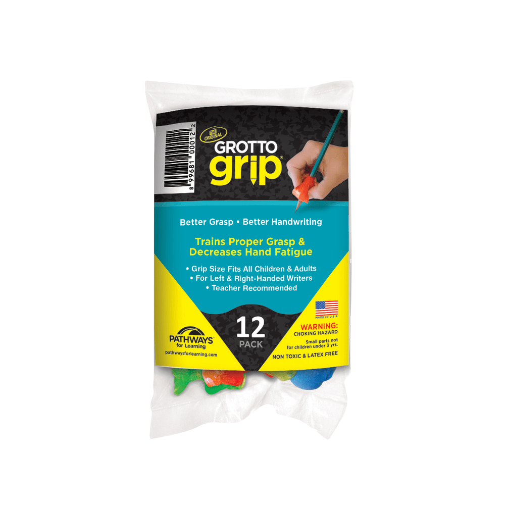 Pathways For Learning Grotto Grips, Assorted Colors, Pack