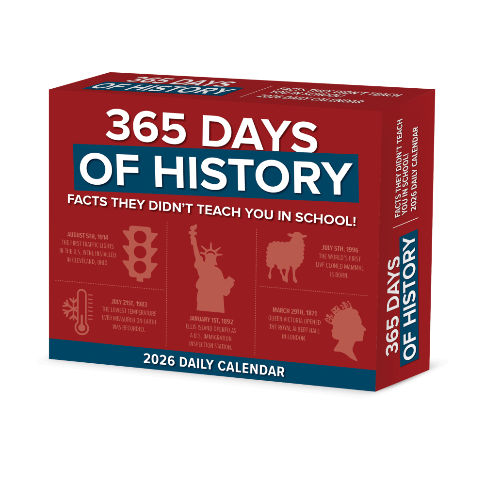 2026 Willow Creek Press Page-A-Day Daily Desk Calendar,
