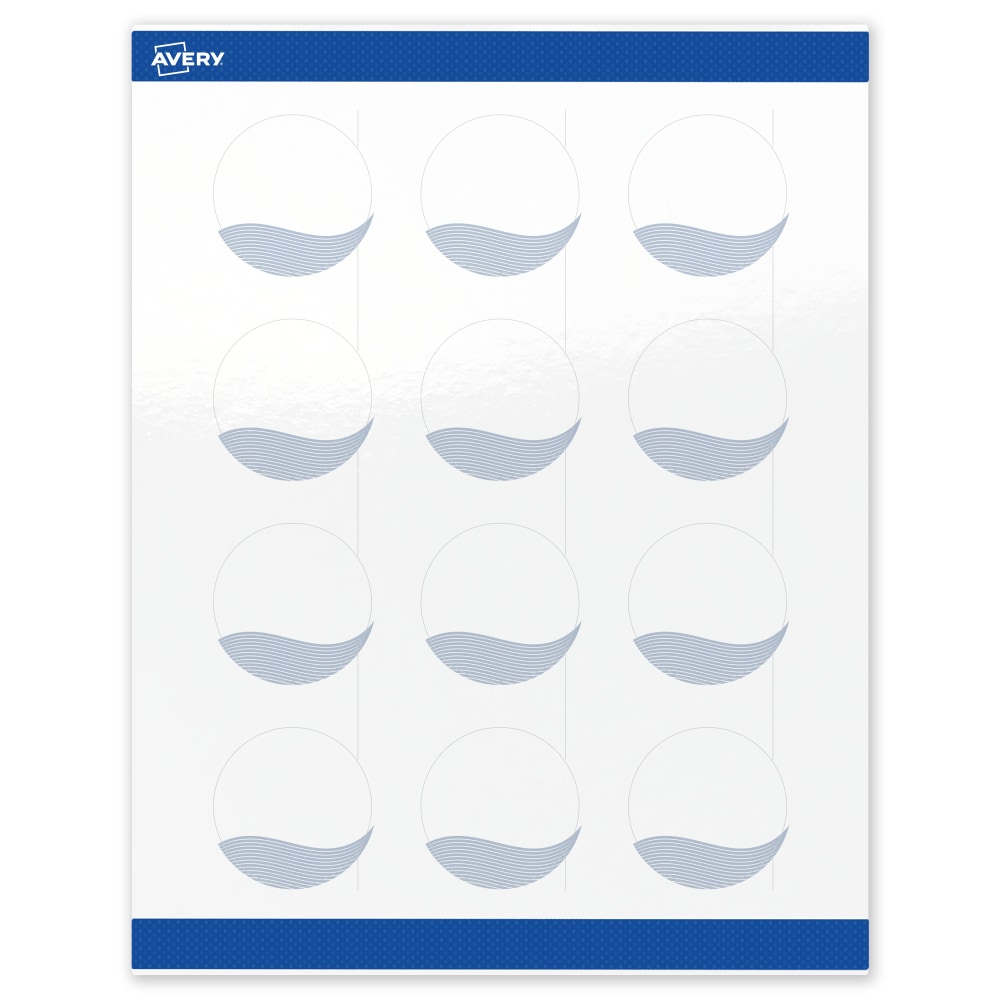 Avery® Printable Labels With Sure Feed® Technology, S00-EV0,