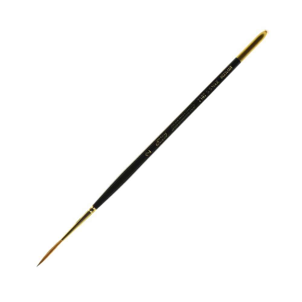 Silver Brush Renaissance Series Short-Handle Paint Brush, 7107S,
