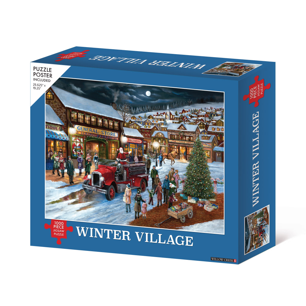 Willow Creek Press 1,000-Piece Puzzle, 26-5/8" x 19-1/4”,