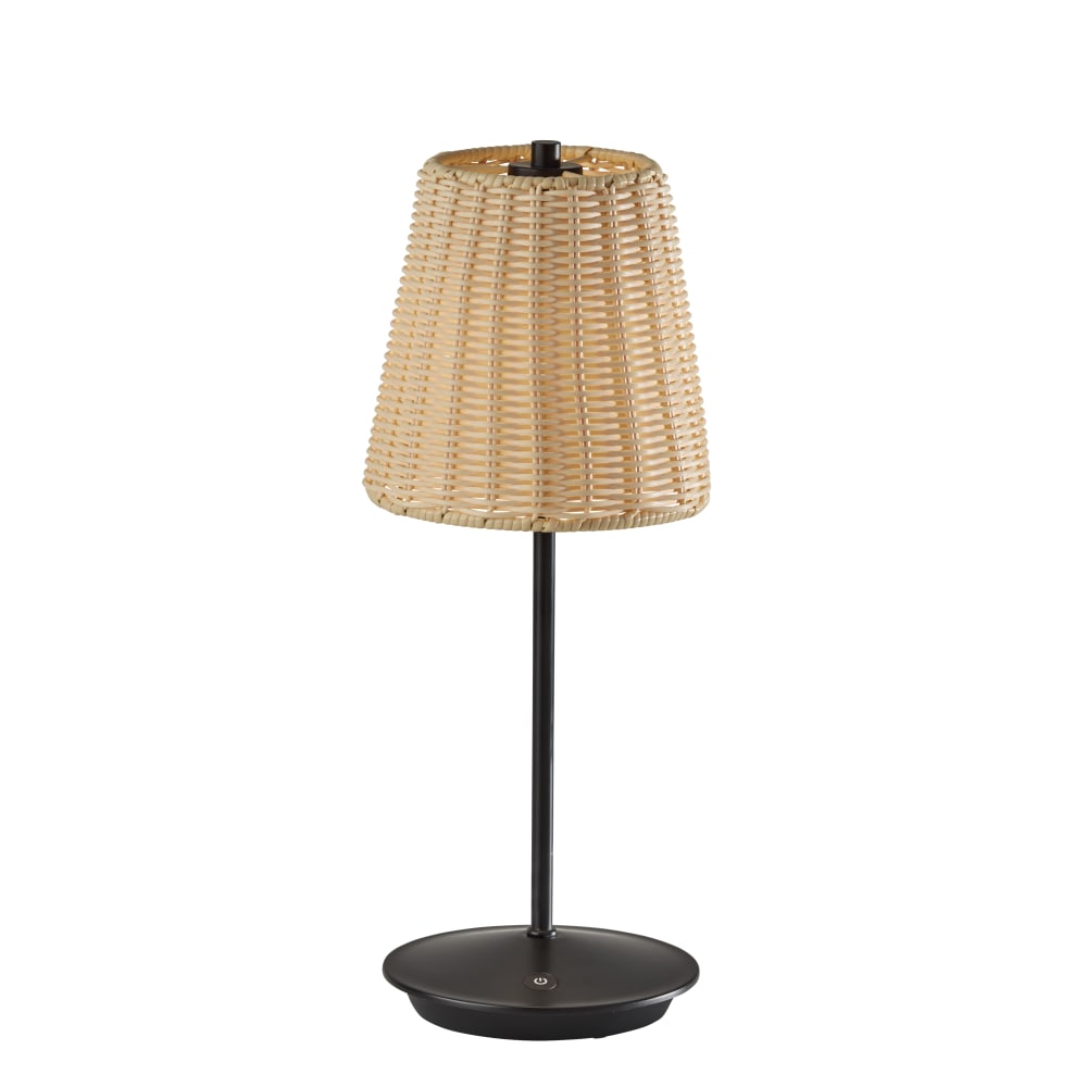 Adesso Andy LED Cordless Indoor/Outdoor Table Lamp, 15”H,
