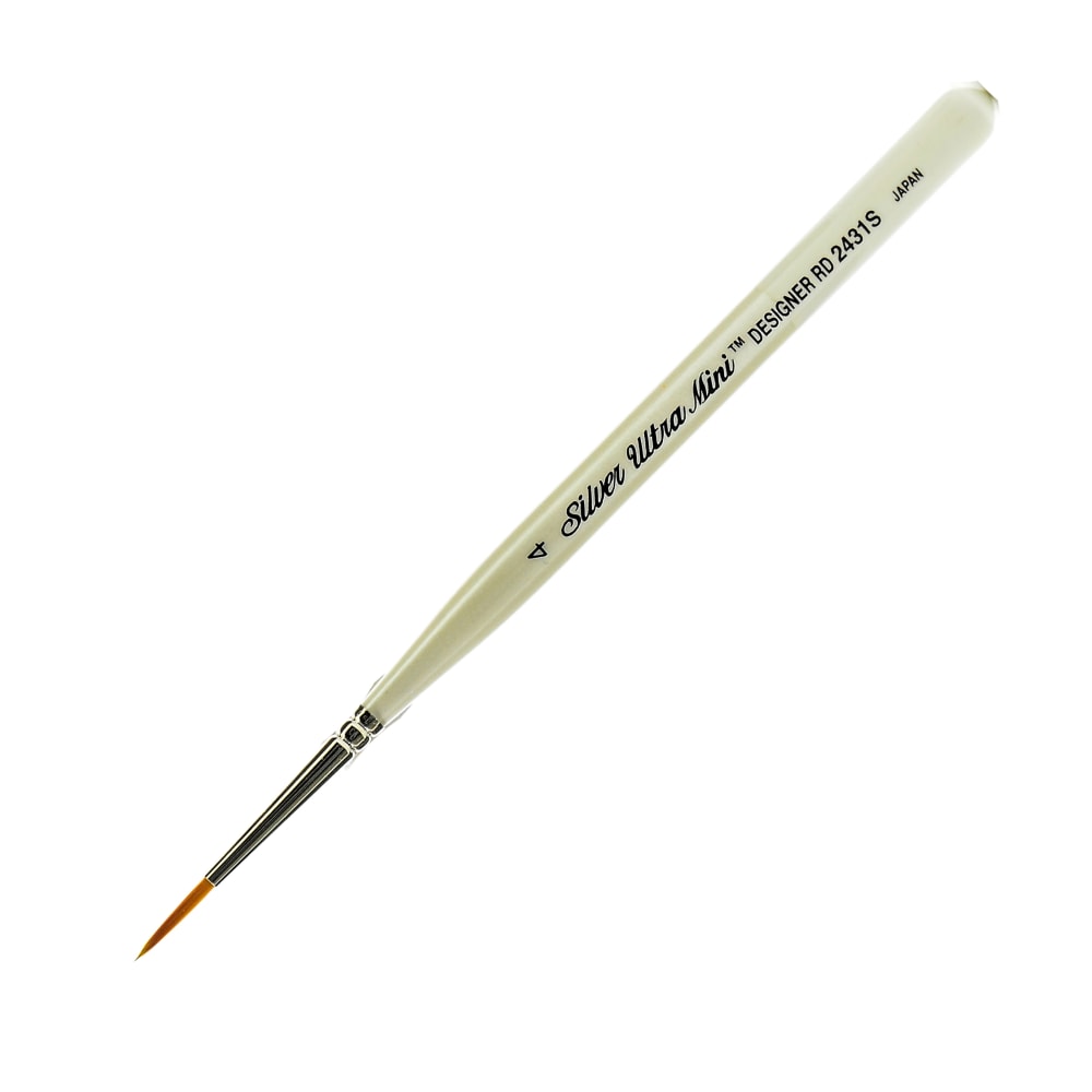 Silver Brush Ultra Mini Series Paint Brush, Size