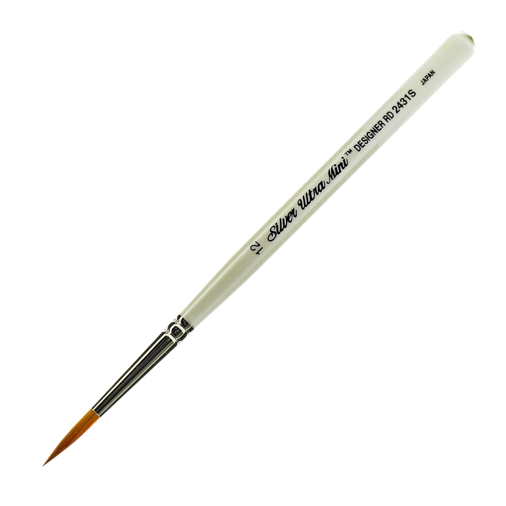 Silver Brush Ultra Mini Series Paint Brush, Size