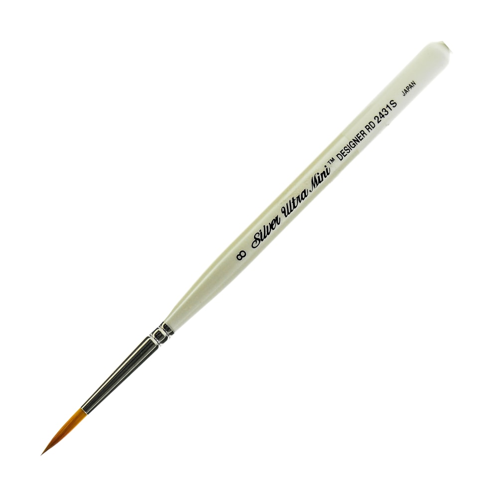 Silver Brush Ultra Mini Series Paint Brush, Size