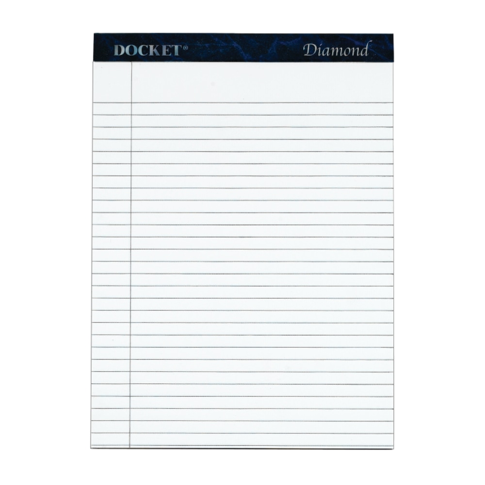 TOPS™ Docket™ Diamond Premium 100% Recycled Legal Pad,