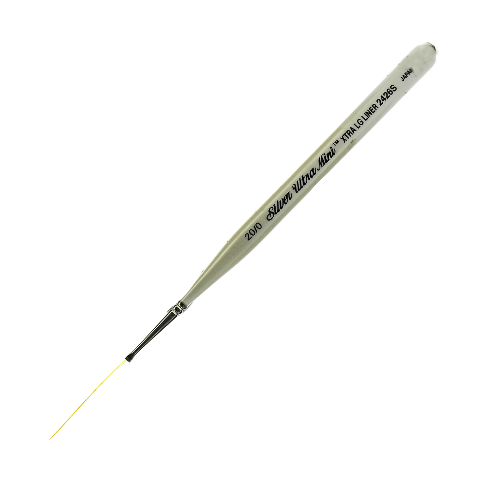 Silver Brush Ultra Mini Series Paint Brush, Size