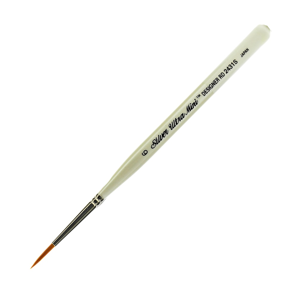 Silver Brush Ultra Mini Series Paint Brush, Size