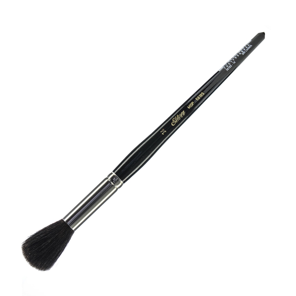 Silver Brush Paint Brush, Size 14, Round Mop