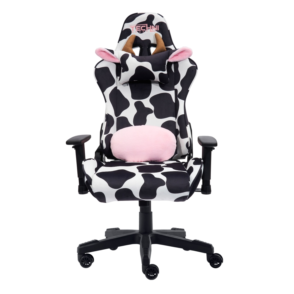 Techni Sport Cow Series Ergonomic Fabric Computer Gaming