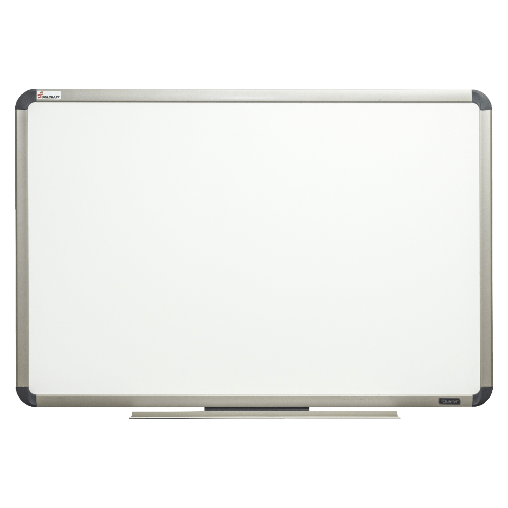 SKILCRAFT® Total Erase Dry-Erase Whiteboard, 18" x 24",