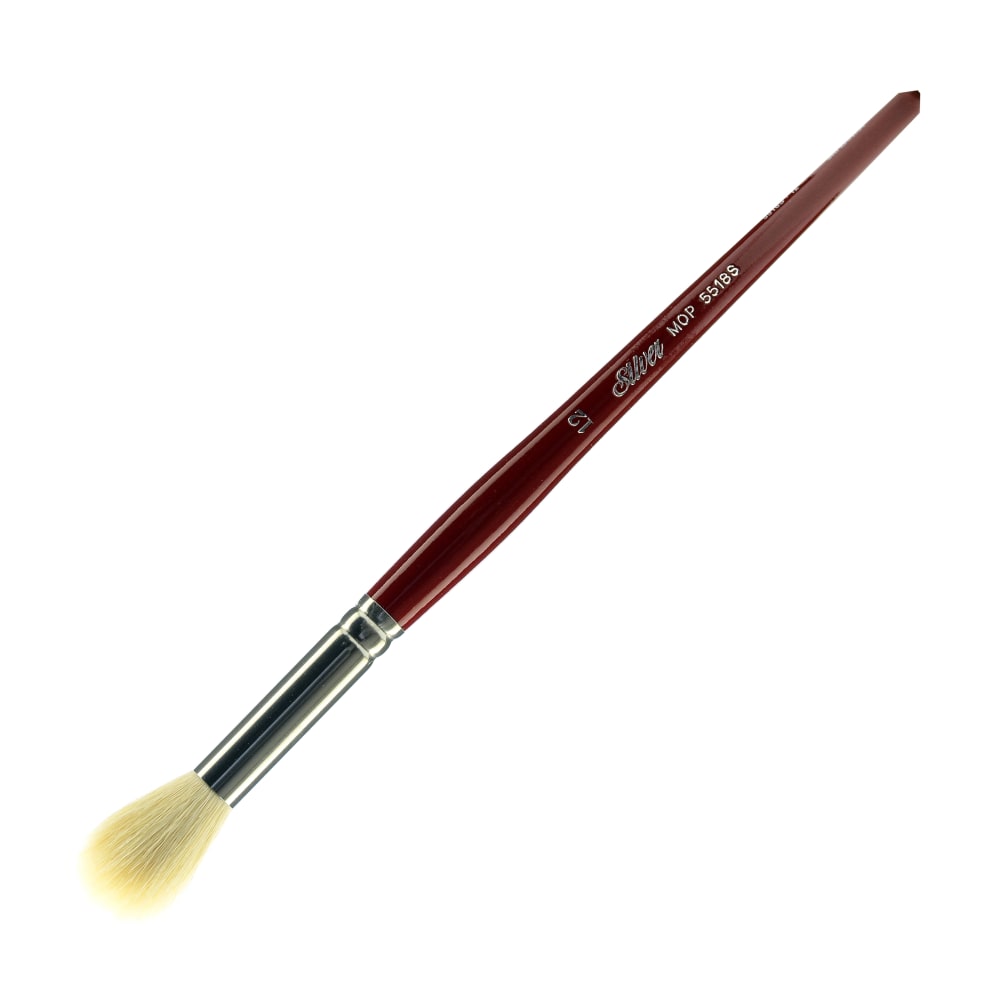 Silver Brush Mop Paint Brush, Size 12, Round