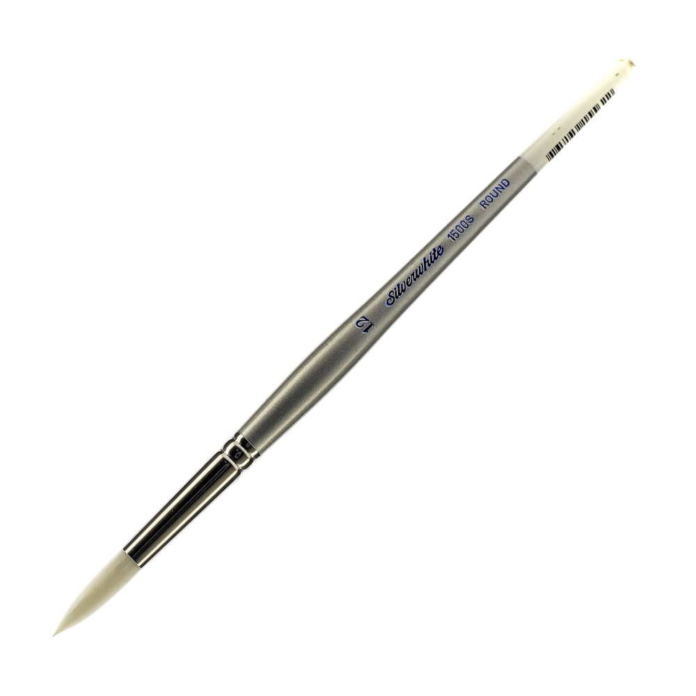 Silver Brush Silverwhite Series Short-Handle Paint Brush, Size