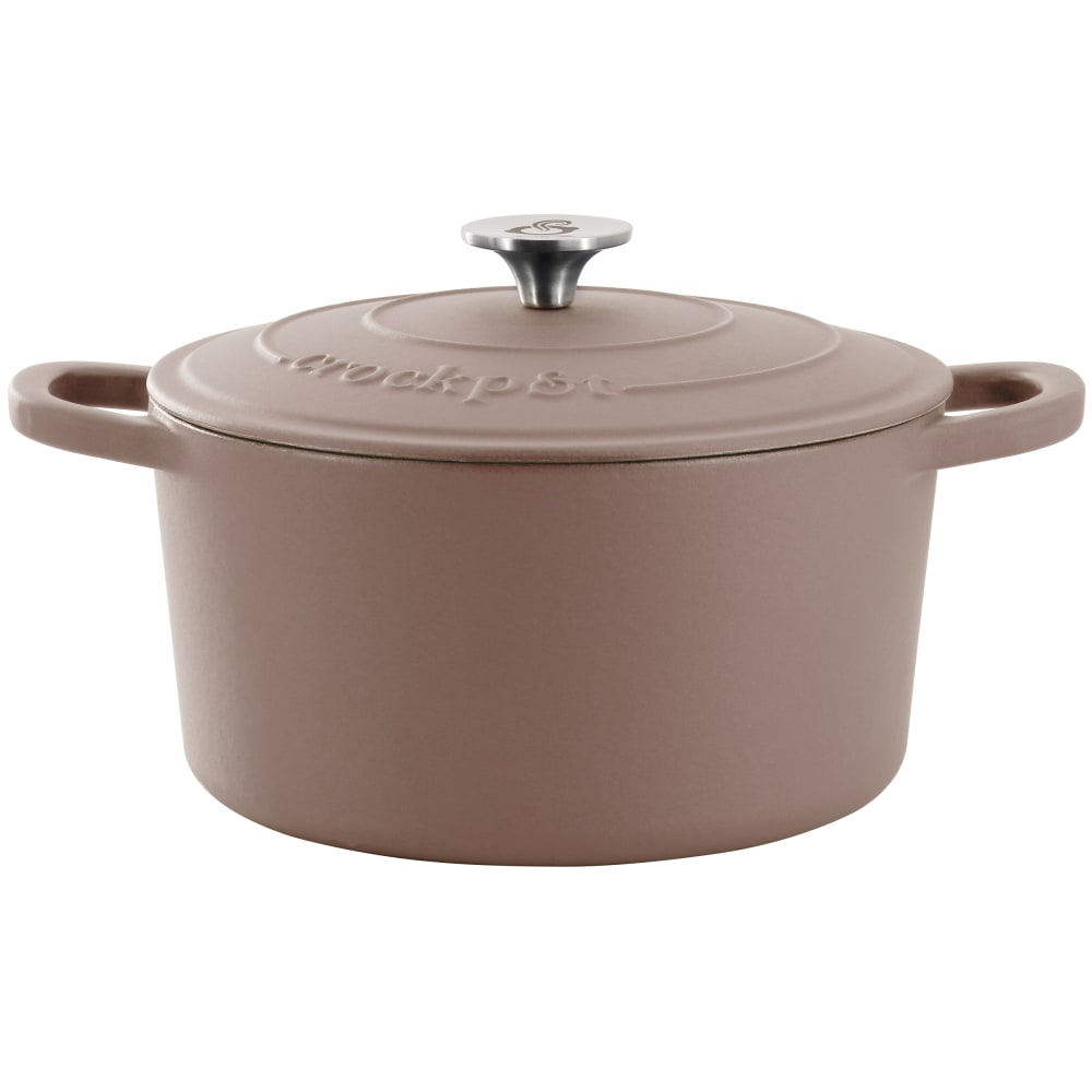 Crock-Pot Artisan 5-Quart Enameled Cast Iron Dutch Oven,