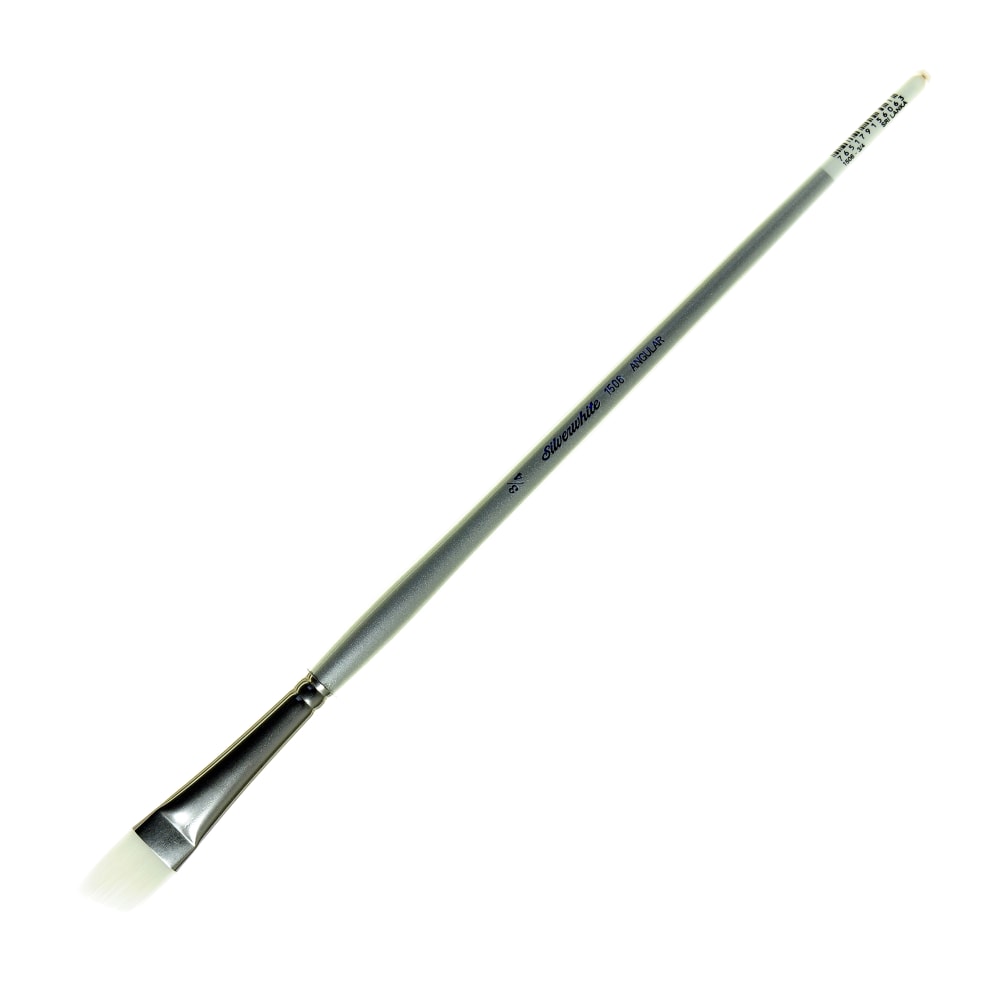 Silver Brush Silverwhite Series Long-Handle Paint Brush, Size