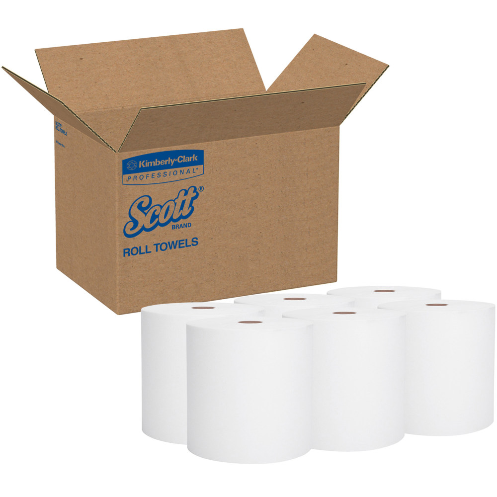 Scott® Professional™ 1-Ply Paper Towels, 950&#x27; Per Roll,