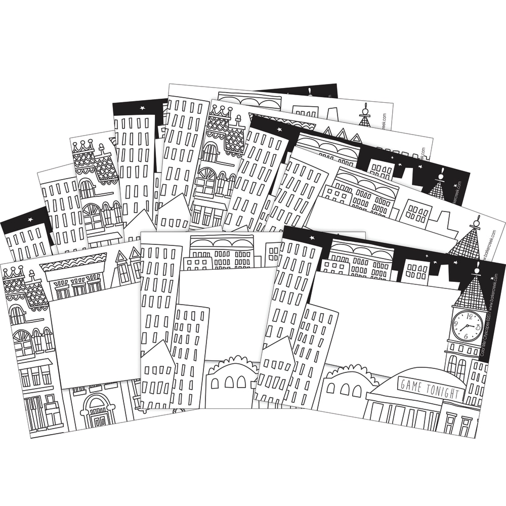 Barker Creek Name Badges/Self-Adhesive Labels, 3 1/2" x