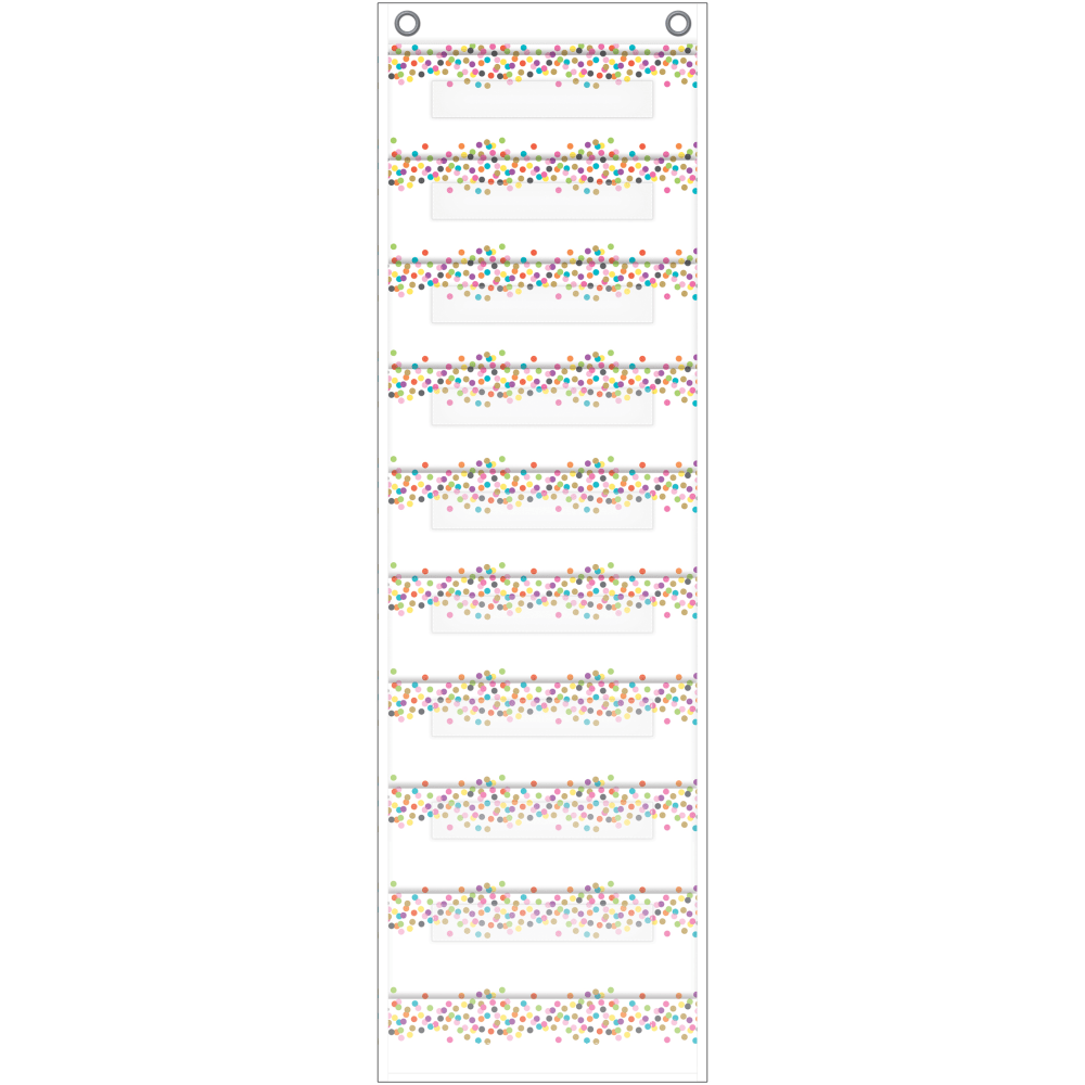 Teacher Created Resources File Storage Pocket Chart With