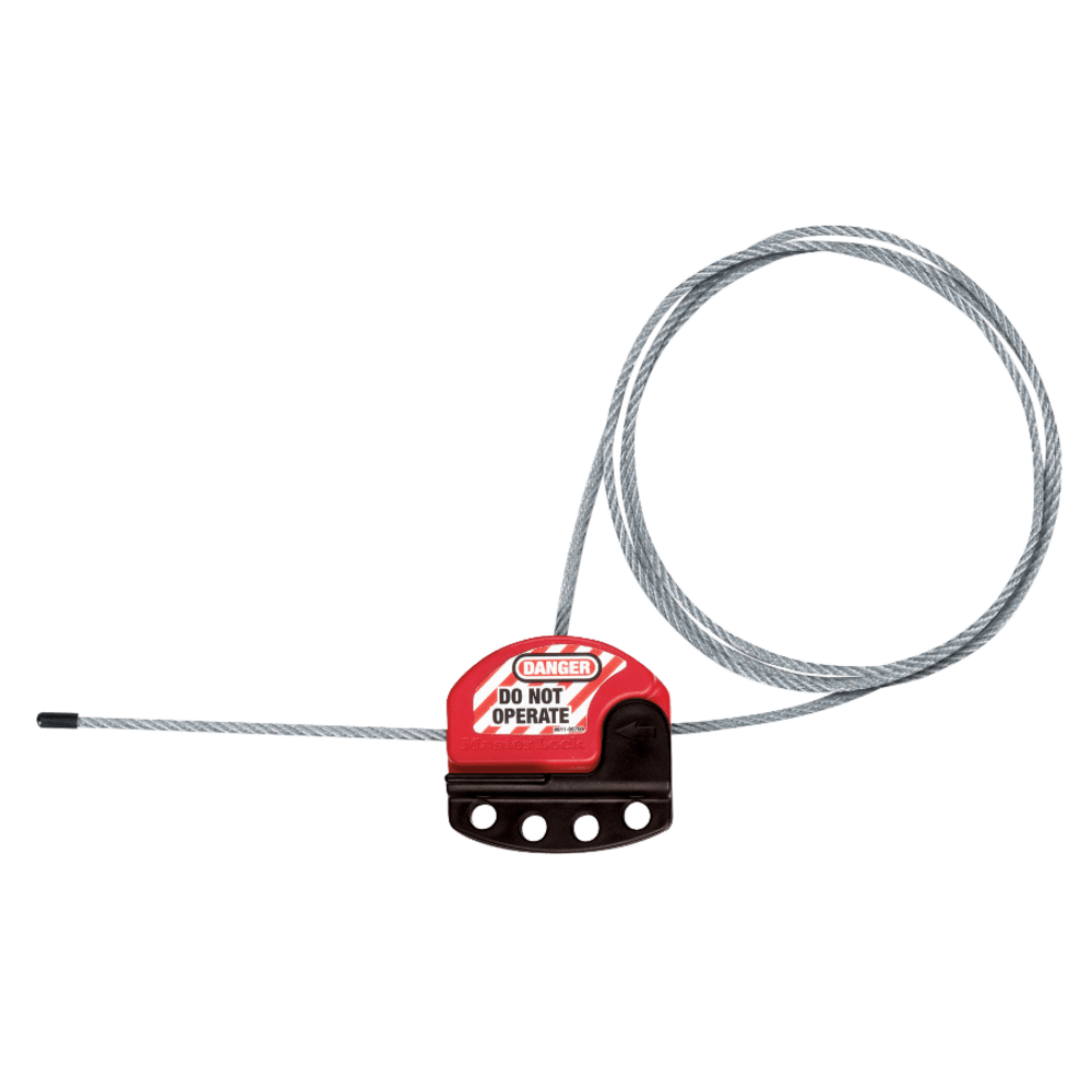 Master Lock® Adjustable Cable Lockout