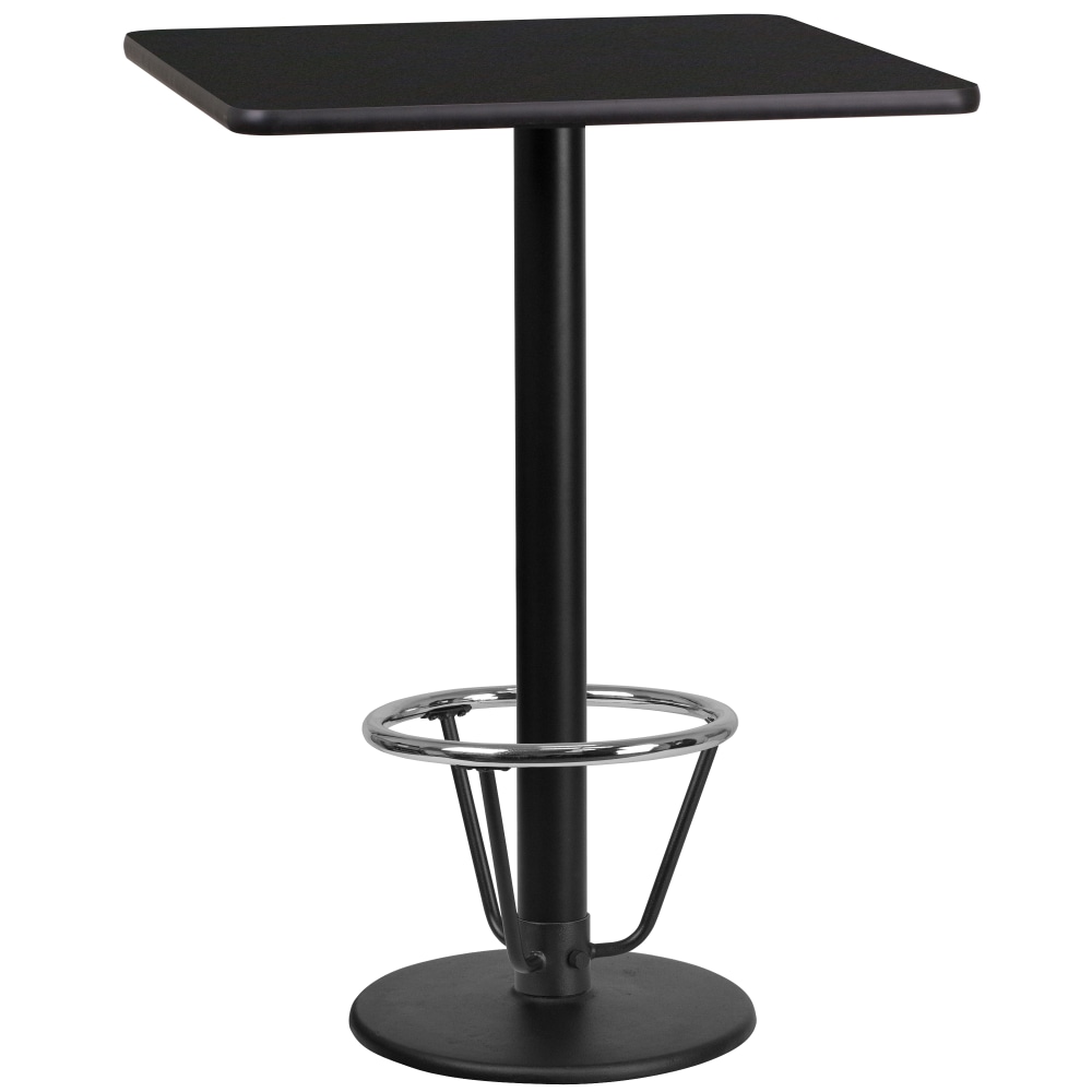 Flash Furniture Square Laminate Table Top With Round