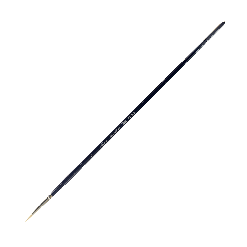 Silver Brush Bristlon Series Paint Brush, Size 0,