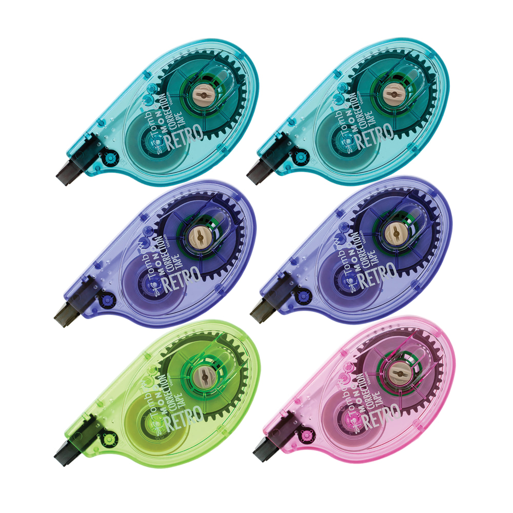 Tombow® Single-line Bright Dispenser Correction Tapes, Single