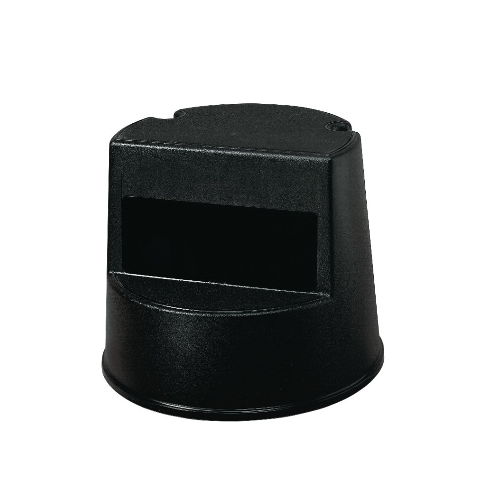 Rubbermaid® Rolling Step Stool, Black