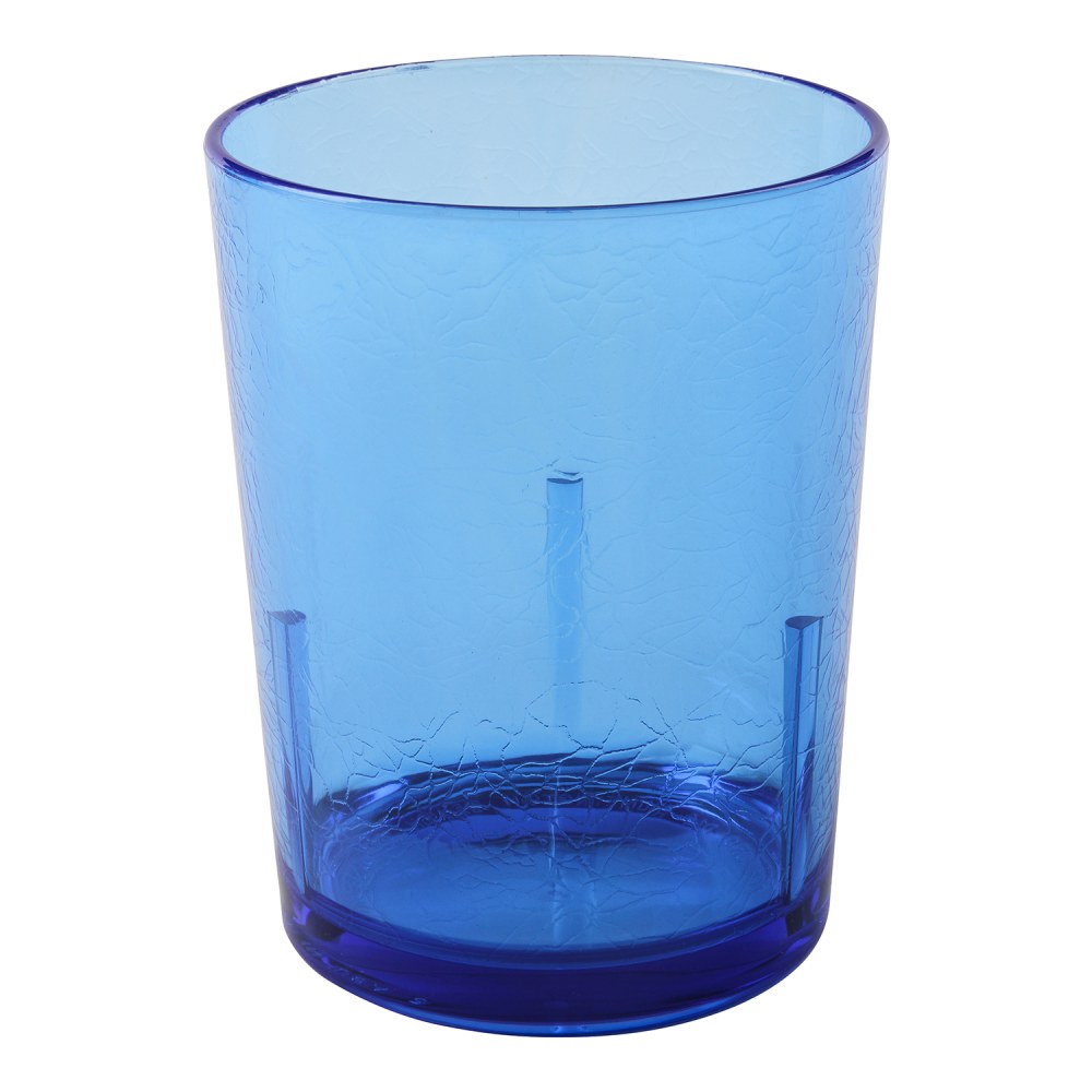 Cambro Del Mar Styrene Tumblers, 14 Oz, Sapphire