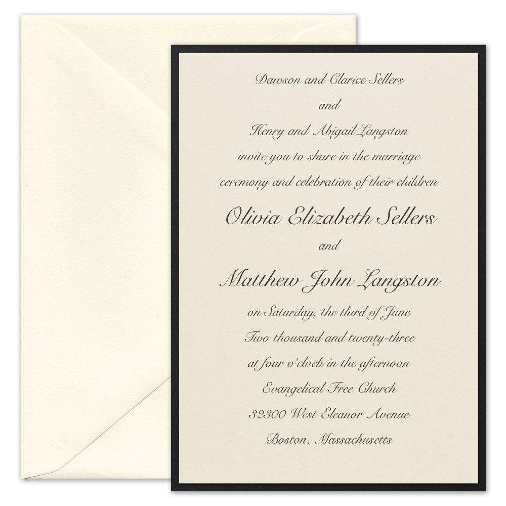 Custom Premium Wedding & Event Invitations With