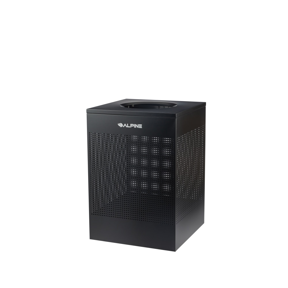 Alpine Industries Steel, Indoor Trash Can, 40 Gallons