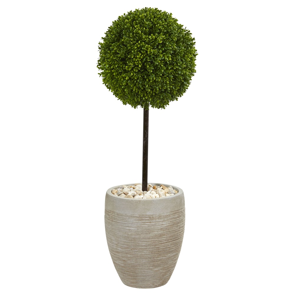 Nearly Natural Boxwood Ball Topiary 36”H Artificial UV