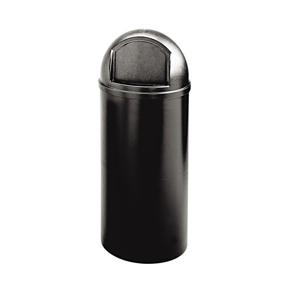 Rubbermaid® Marshal Round Polyethylene Classic Waste Container,