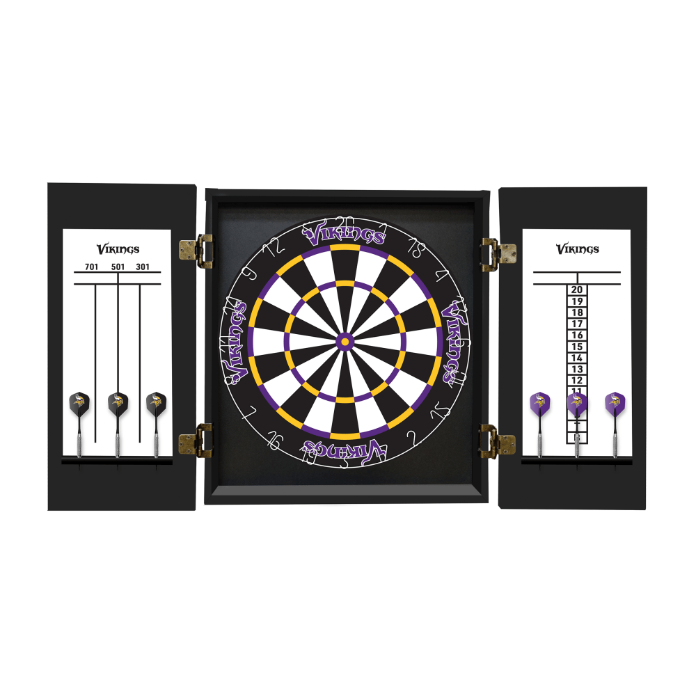 Imperial NFL Fan&#x27;s Choice Dartboard Set, Minnesota Vikings