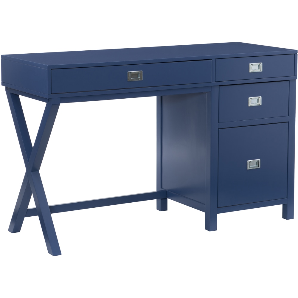 Linon Ari 48"W Home Office Writing Desk With