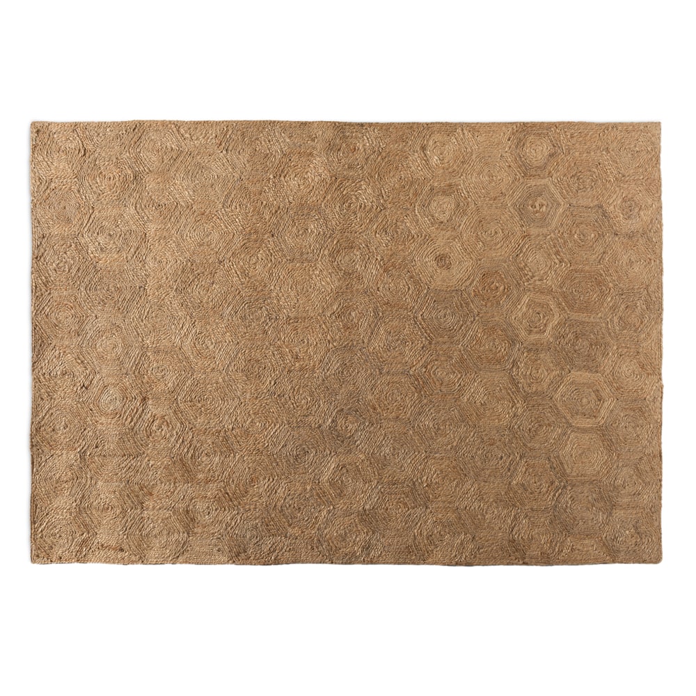 Baxton Studio Addison Handwoven Hemp Area Rug, 5-1/4&#x27;