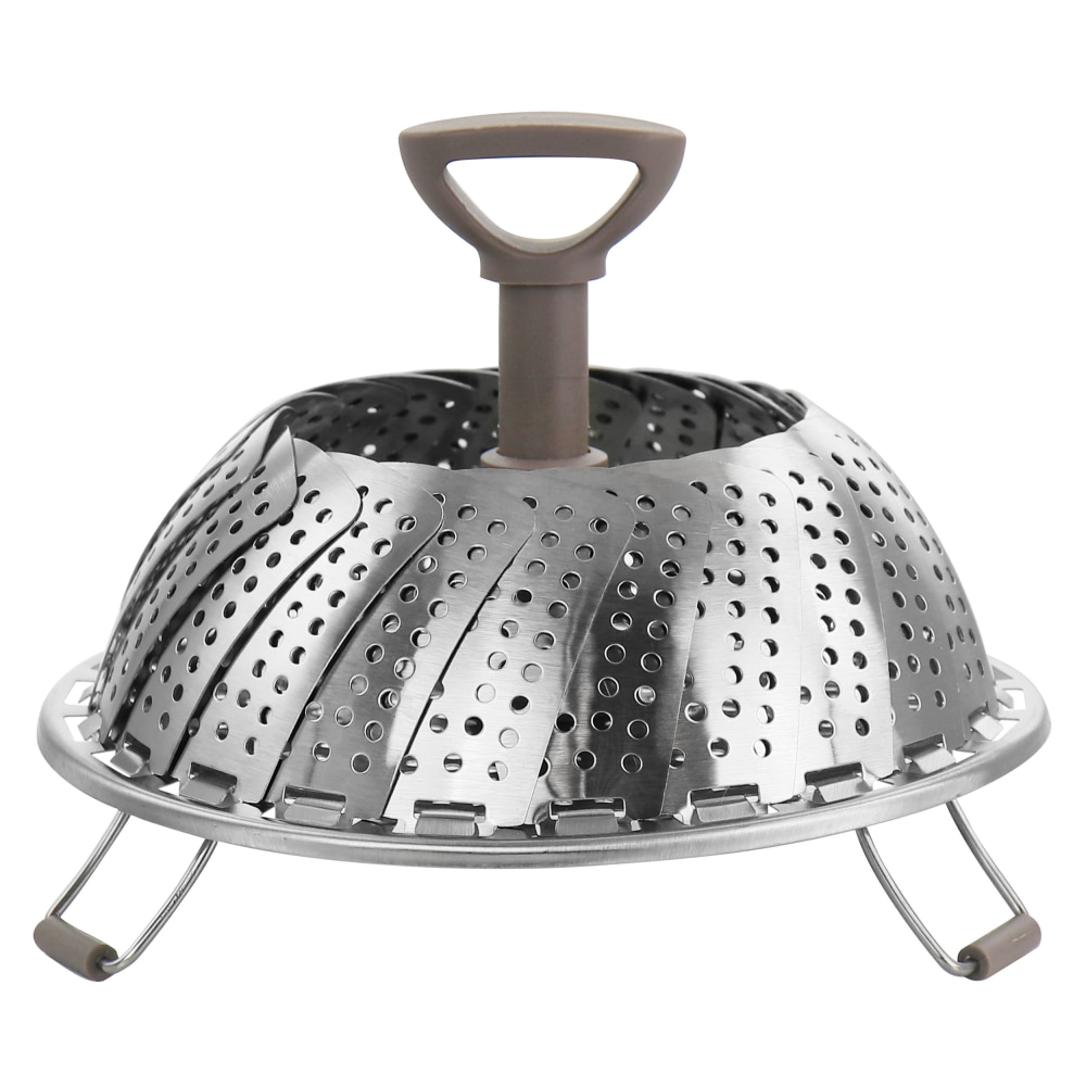 Martha Stewart Stainless-Steel Folding Steamer Insert With